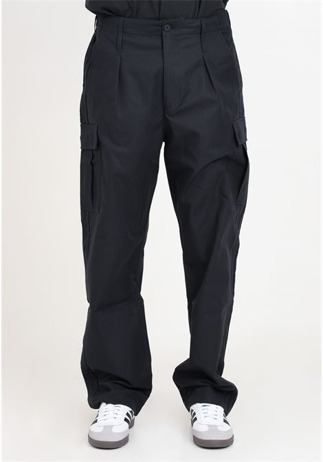 Essentials men's black cargo trousers ADIDAS ORIGINALS | IR7737.